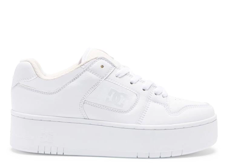 DC SHOES ZAPATILLAS MUJER DC SHOES URBANAS BLANCO MANTECA4 CUERO
