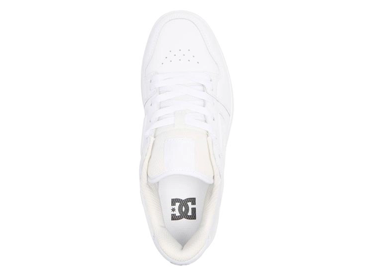 ZAPATILLAS MUJER DC SHOES URBANAS BLANCO MANTECA4 CUERO - 4