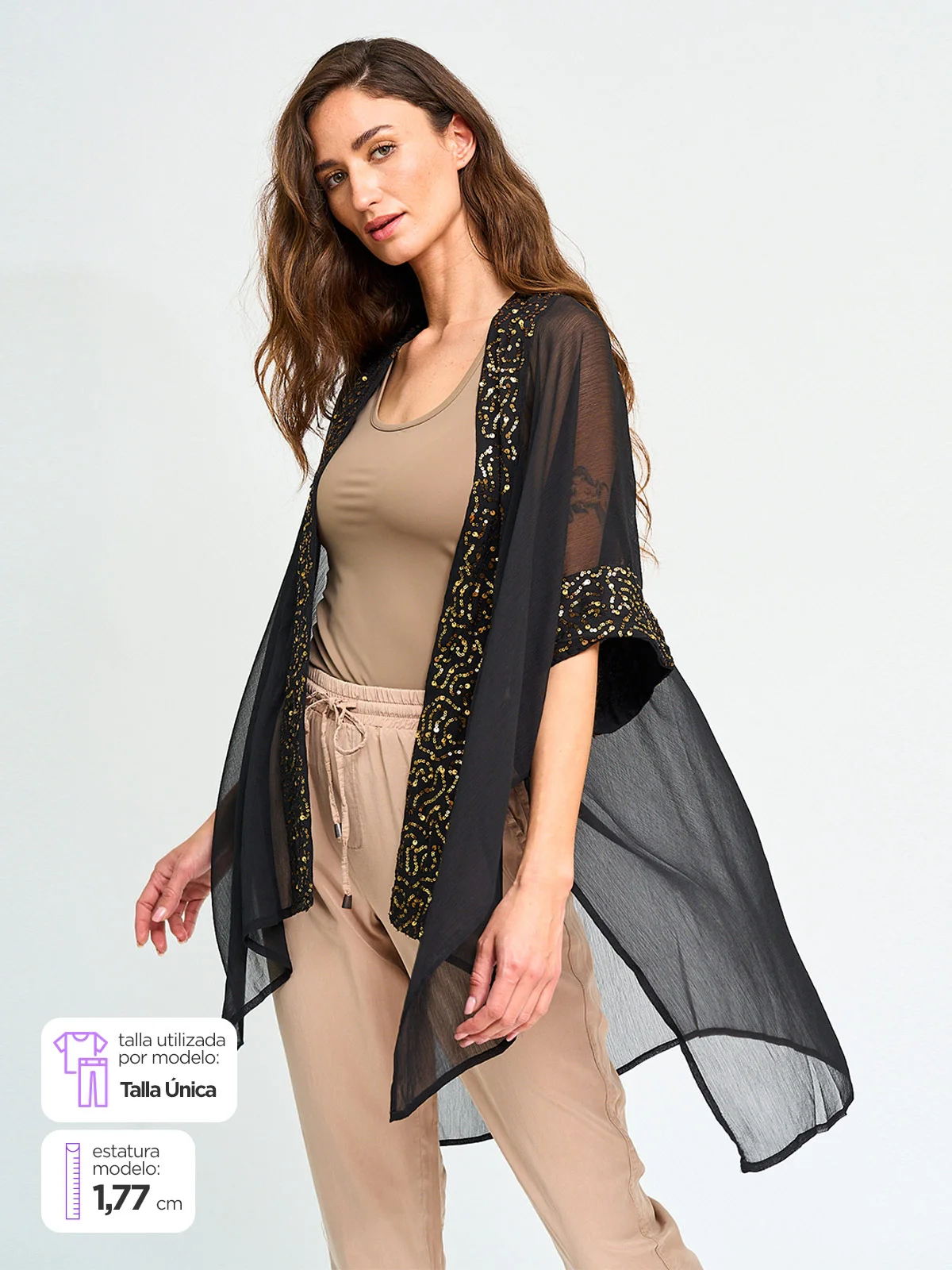 KIMONO SFERA LENTEJUELAS - 1