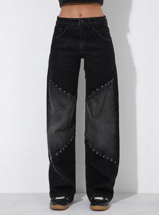 JEANS ALGODÓN REGULAR MUJER RAINDOOR TACHAS - 2