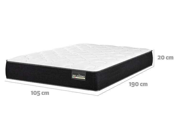 COLCHÓN BELSOGNO PLUS BLACK 1.5 PLAZAS - 3