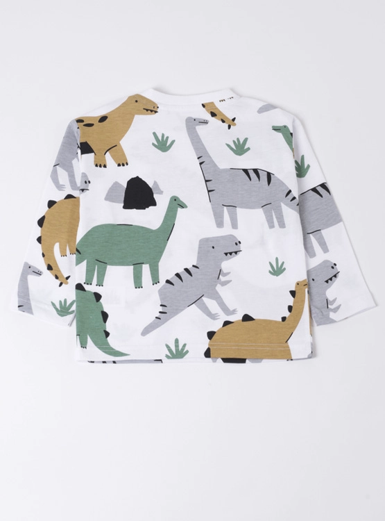 POLERA MANGA LARGA ALGODÓN NIÑO BABY HARVEST ESTAMPADA - 2