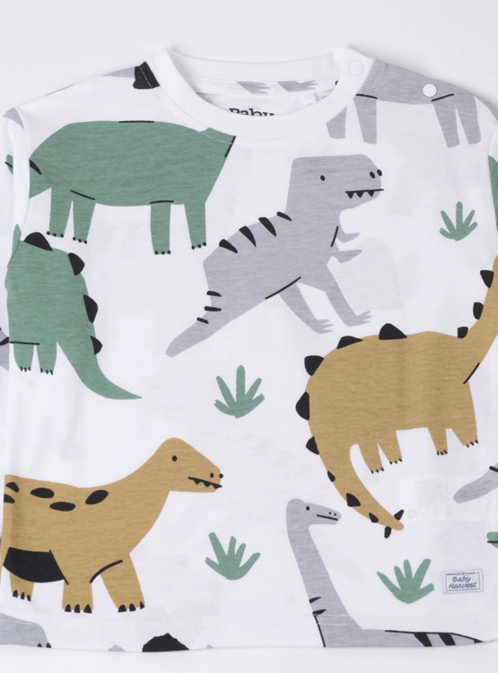 POLERA MANGA LARGA ALGODÓN NIÑO BABY HARVEST ESTAMPADA - 3