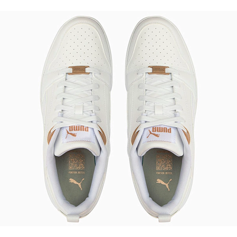 ZAPATILLAS MUJER PUMA CASUAL BLANCO REBOUND V6 LOW BLING - 4