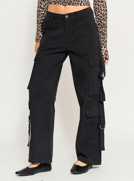 PANTALÓN ALGODÓN MUJER INDEX CARGO - 2