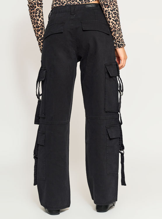 PANTALÓN ALGODÓN MUJER INDEX CARGO - 3