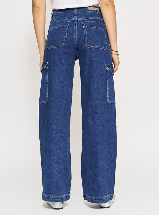 JEANS ALGODÓN REGULAR MUJER INDEX CARGO - 3