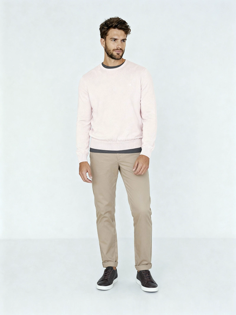 SWEATER REGATTA BÁSICO CUELLO REDONDO - 1