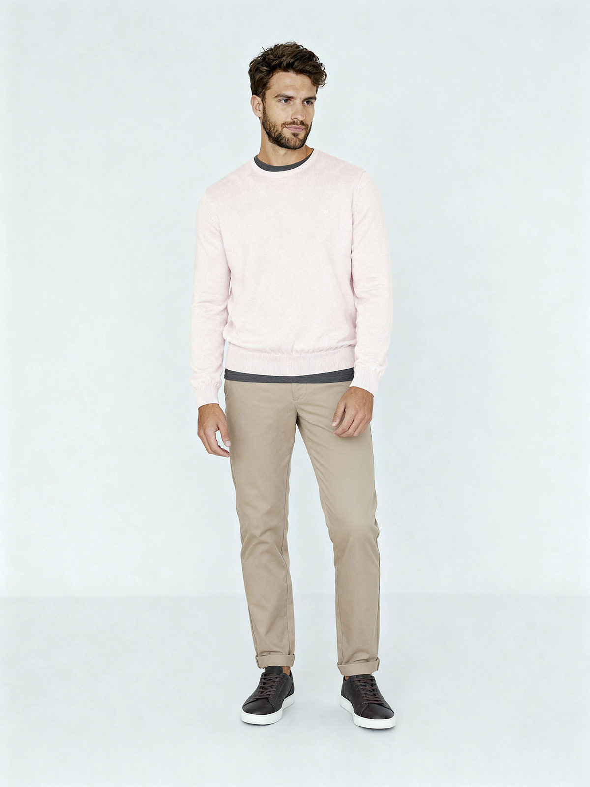 SWEATER REGATTA BÁSICO CUELLO REDONDO - 1