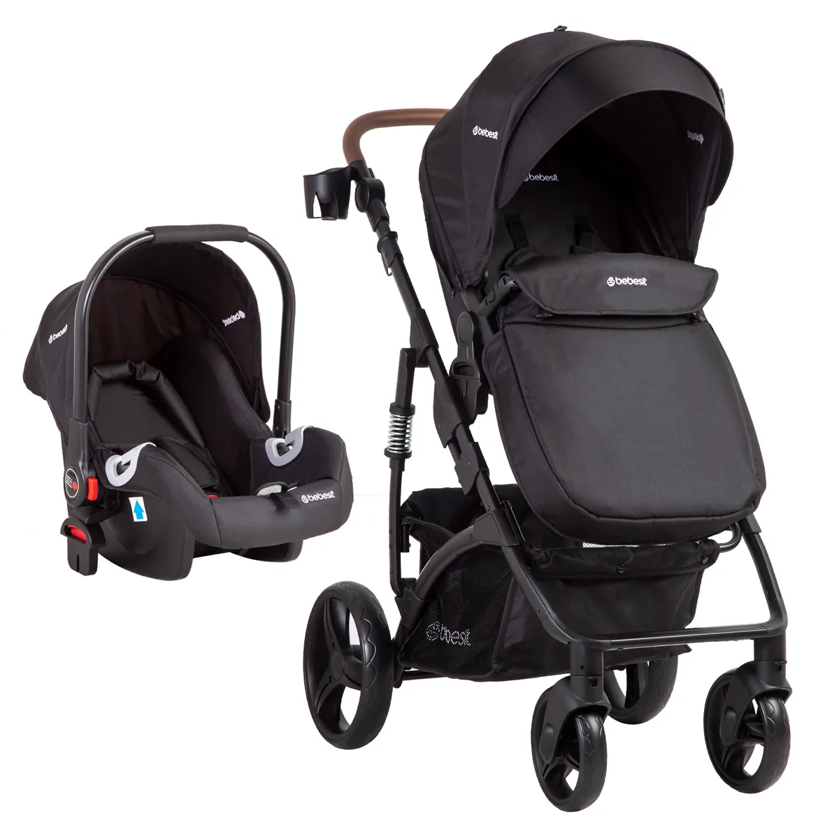 COCHE TRAVEL QUES R750 NEGRO - 1