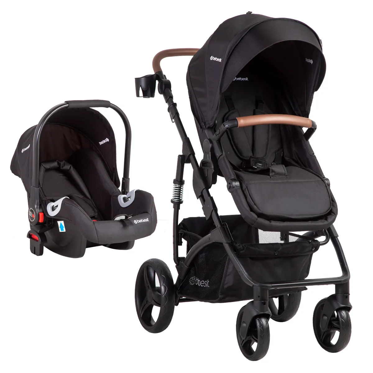 COCHE TRAVEL QUES R750 NEGRO - 2