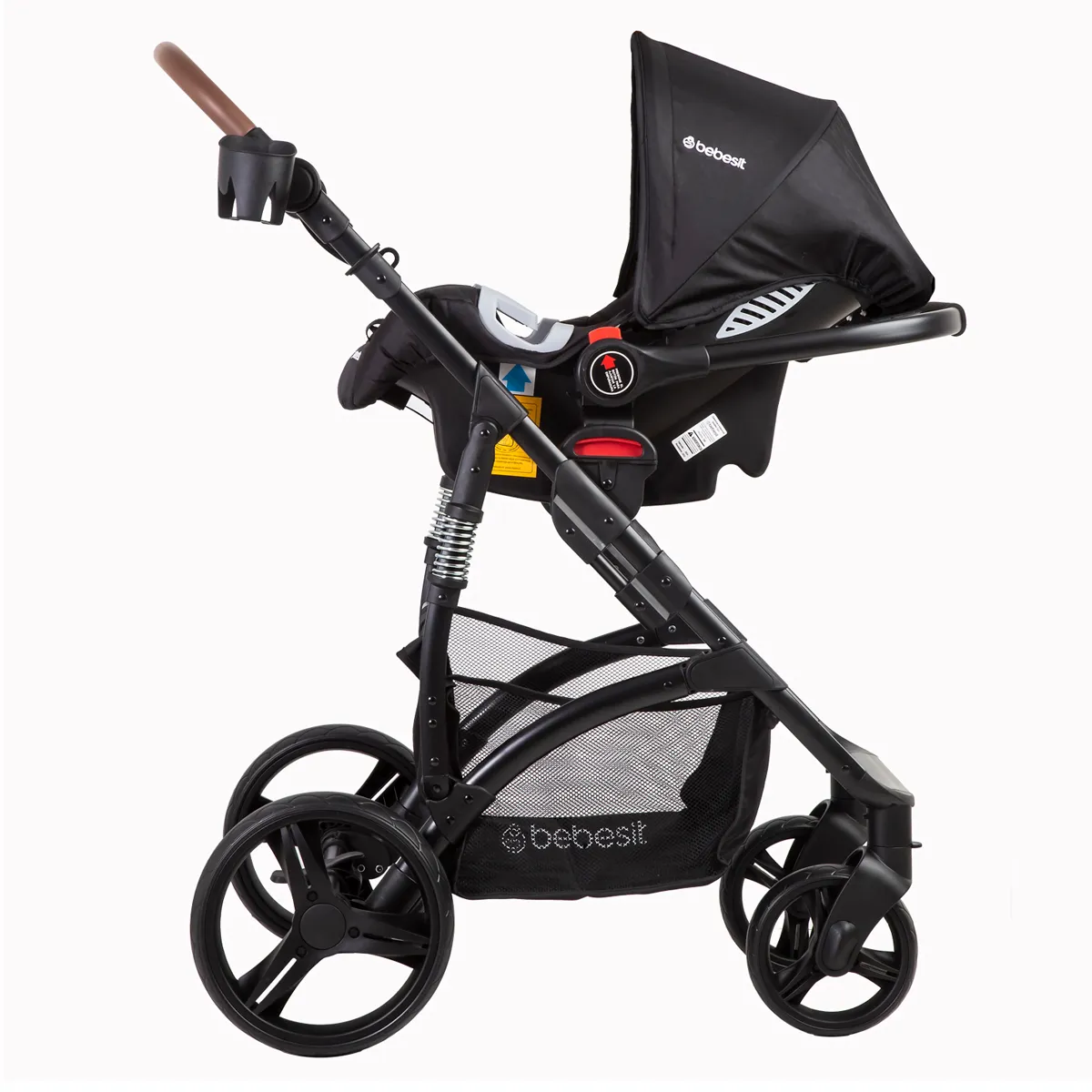 COCHE TRAVEL QUES R750 NEGRO - 6