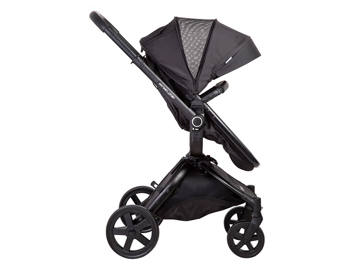 COCHE CUNA TRAVEL SYSTEM BEBE DELUXE 360° CON BASE NEGRO - 6
