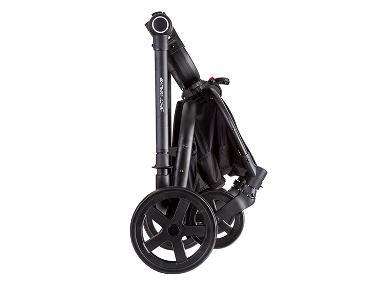 COCHE CUNA TRAVEL SYSTEM BEBE DELUXE 360° CON BASE NEGRO - 7