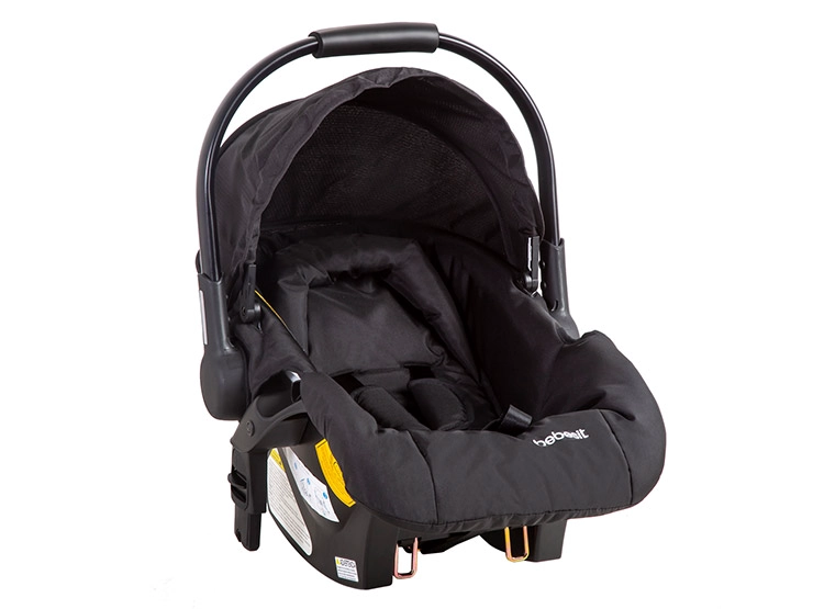 COCHE CUNA TRAVEL SYSTEM BEBE DELUXE 360° CON BASE NEGRO - 9