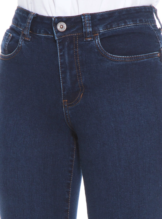 JEANS MUJER WADOS RECTO ALGODÓN TIRO ALTO - 7