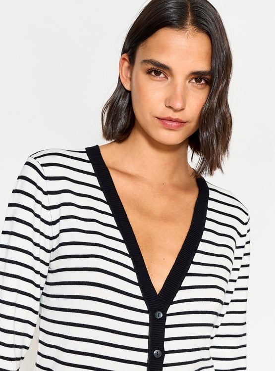 CARDIGAN MUJER MARQUIS CUELLO EN V - 3