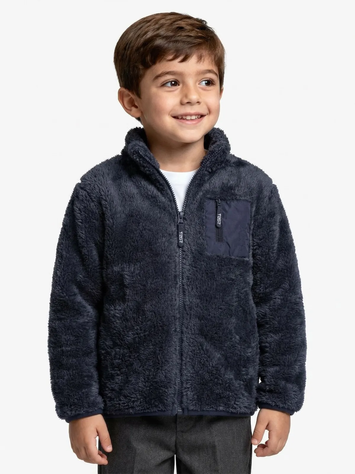 POLERÓN SHERPA NIÑO TEST - 1