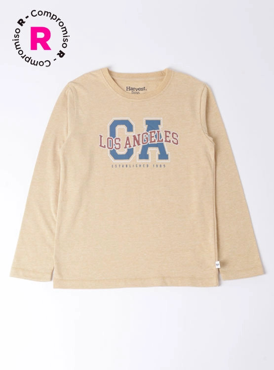 POLERA MANGA LARGA NIÑO HARVEST - 1