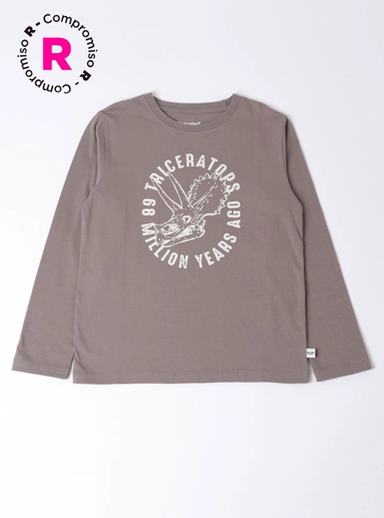 POLERA MANGA LARGA NIÑO HARVEST - 1
