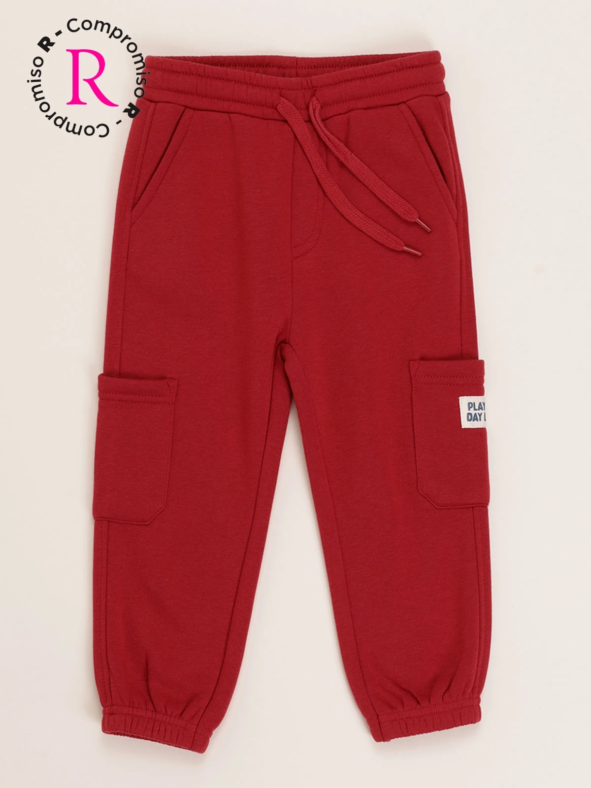 PANTALÓN DE BUZO NIÑO BABY HARVEST CARGO - 1