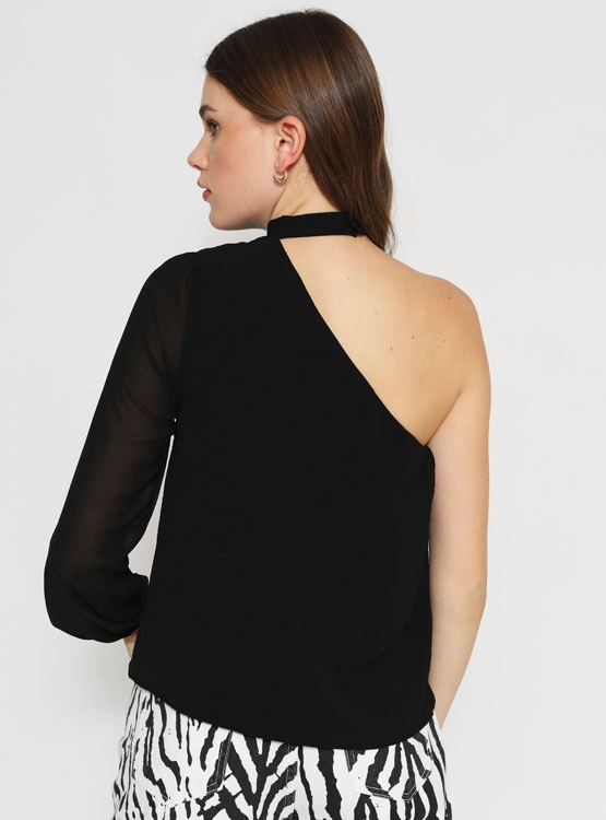 BLUSA MANGA LARGA MUJER BARBADOS TRANSPARENTE - 2
