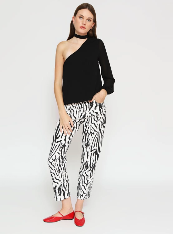 BLUSA MANGA LARGA MUJER BARBADOS TRANSPARENTE - 4