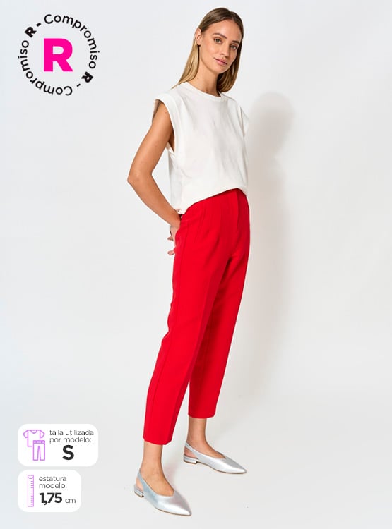 MARQUIS PANTALÓN REGULAR MUJER MARQUIS PINZAS