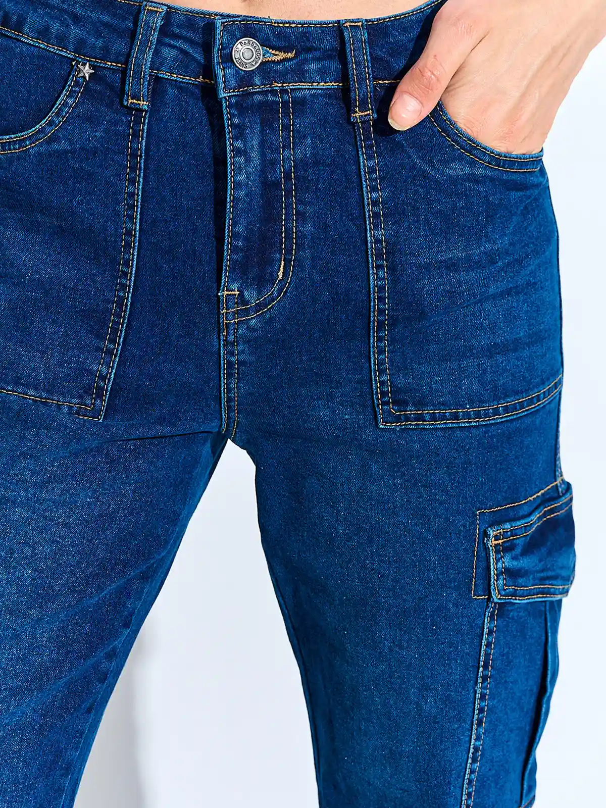 JEANS MUJER BARBADOS CARGO - 4