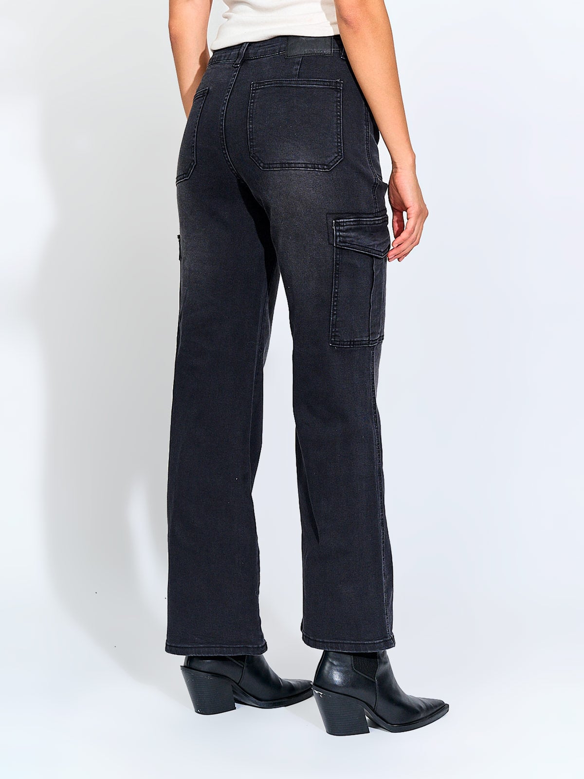 JEANS MUJER BARBADOS CARGO - 3