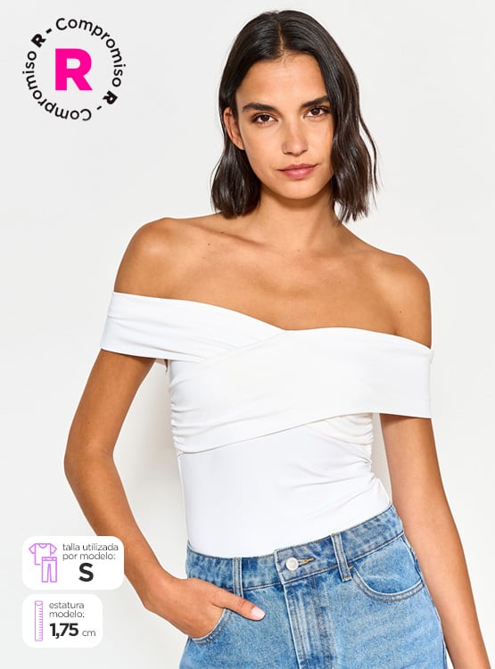MARQUIS POLERA SIN MANGAS MUJER MARQUIS BODY SIN HOMBROS