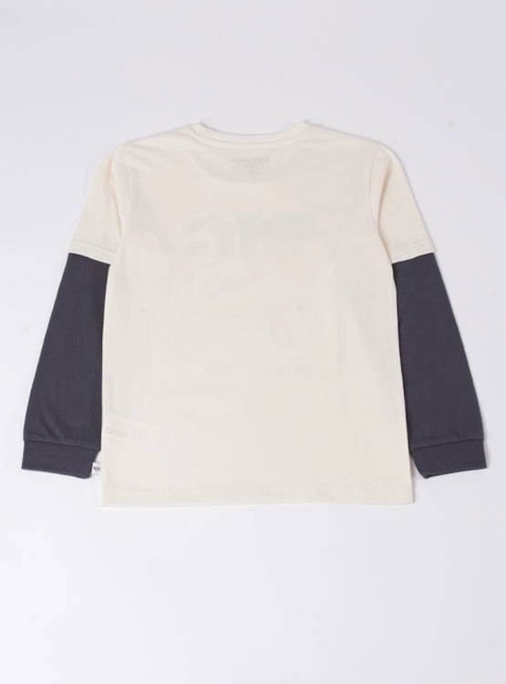 POLERA MANGA LARGA ALGODÓN NIÑO HARVEST - 2