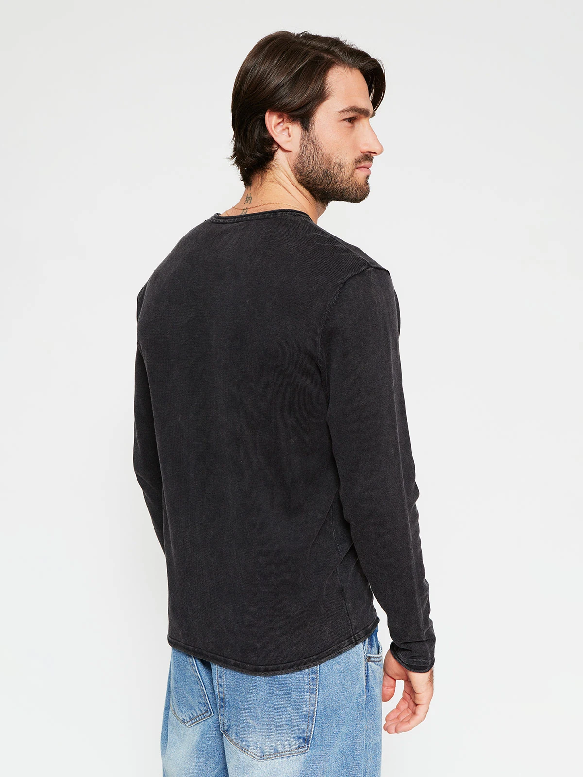 SWEATER ALGODÓN HOMBRE BARBADOS CREW NECK LAVADO - 2