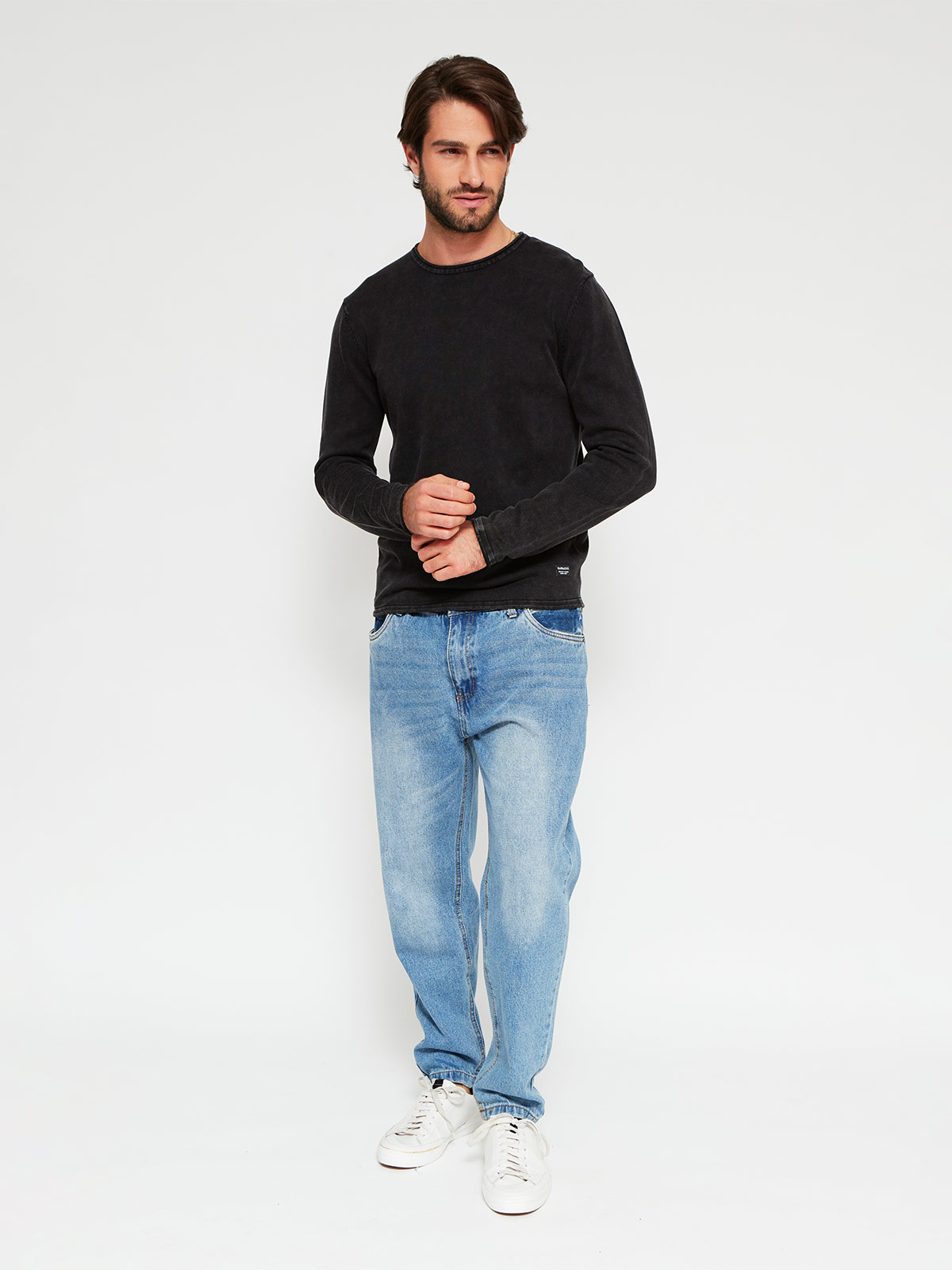 SWEATER ALGODÓN HOMBRE BARBADOS CREW NECK LAVADO - 4