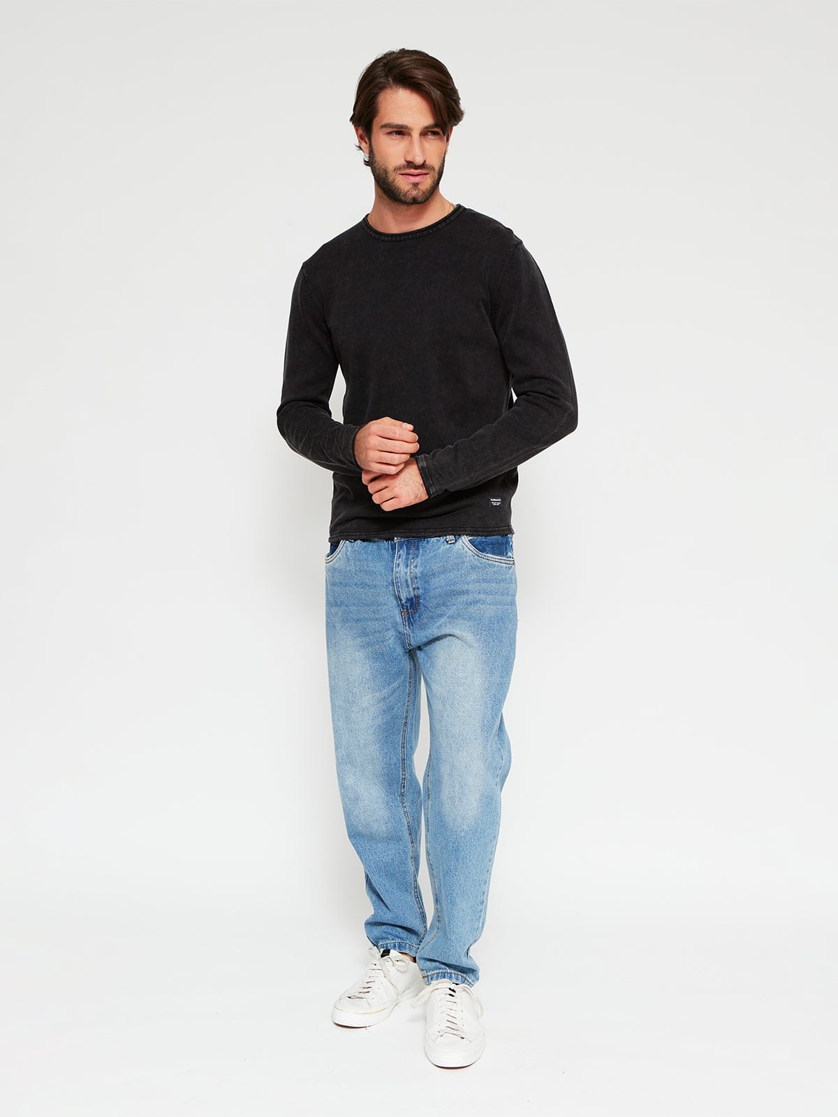 SWEATER ALGODÓN HOMBRE BARBADOS CREW NECK LAVADO - 4