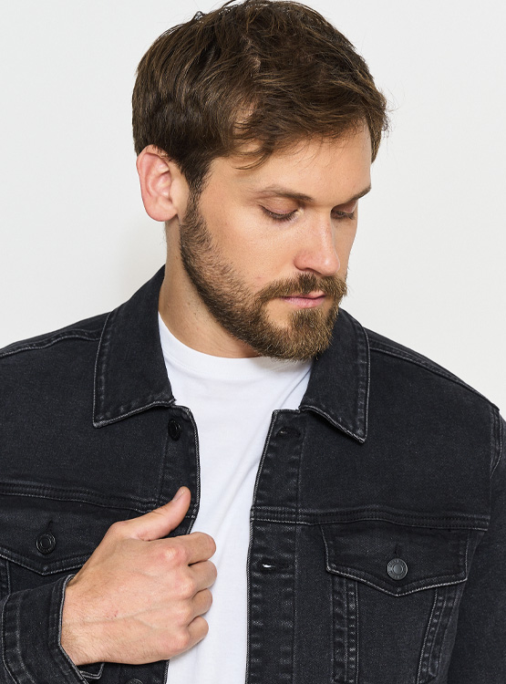CHAQUETA ALGODÓN HOMBRE INDEX DENIM BÁSICA - 3