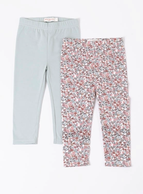 PACK CALZAS NIÑA BABY HARVEST LISA Y ESTAMPADA