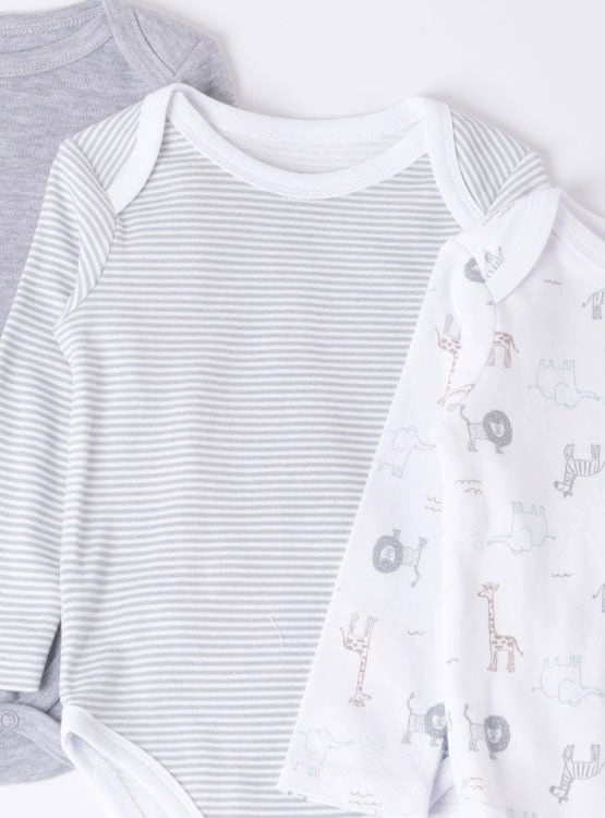 PACK X3 BODY UNISEX BABY HARVEST - 3