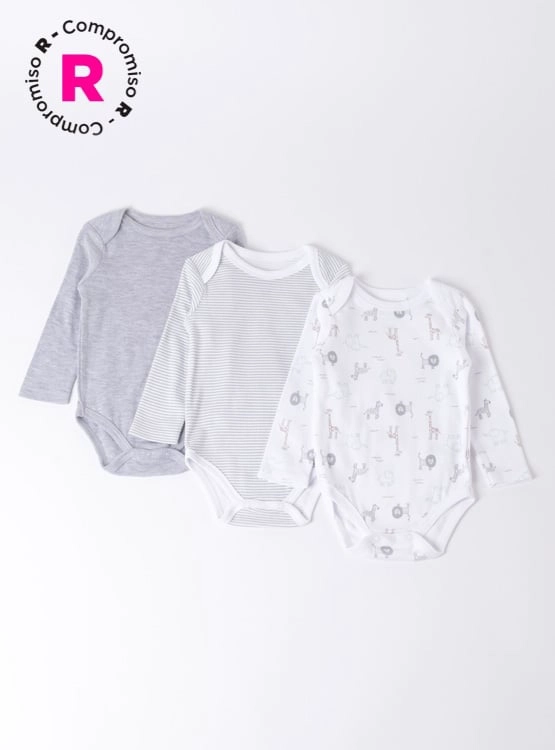 PACK X3 BODY UNISEX BABY HARVEST - 1