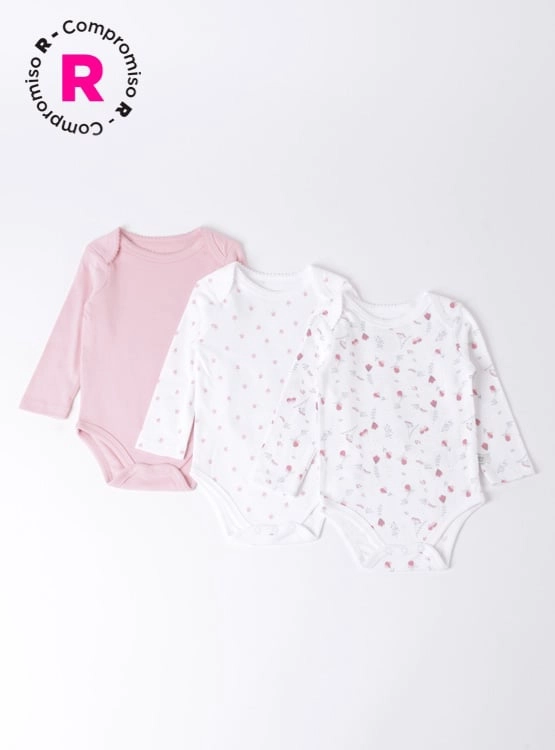 PACK X3 BODY NIÑA BABY HARVEST - 1