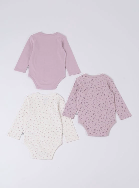 PACK X3 BODY NIÑA BABY HARVEST - 2