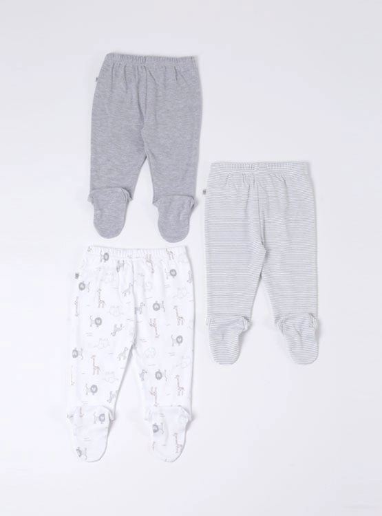 TRIPACK PATITAS UNISEX BABY HARVEST - 2