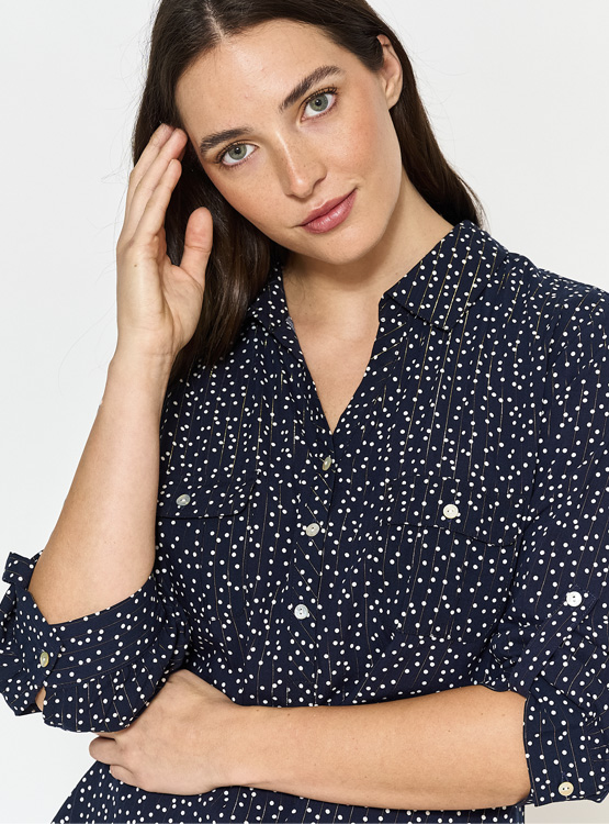 BLUSA MANGA 3/4 MUJER CACHAREL ESTAMPADA - 3