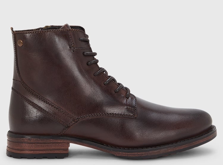 BOTINES CUERO HOMBRE BARBADOS BUCA - 1