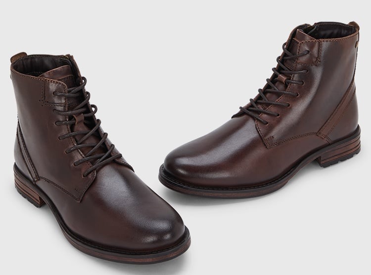 BOTINES CUERO HOMBRE BARBADOS BUCA - 2