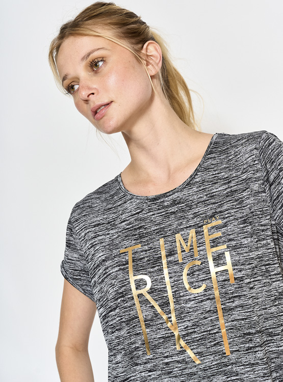 POLERA MANGA CORTA MUJER REVUP MELA PRINT - 3