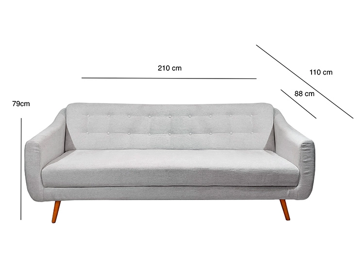 SOFÁ CAMA DECOCASA MIMO T1978 - 3