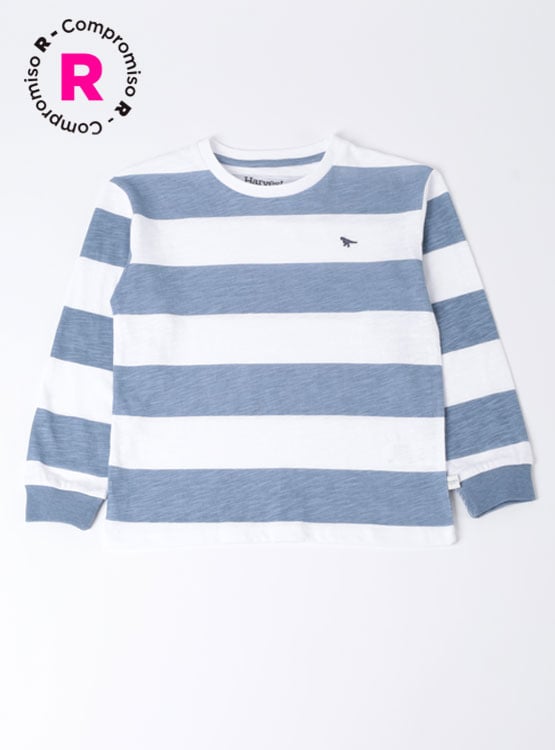 POLERA MANGA LARGA NIÑO HARVEST - 1