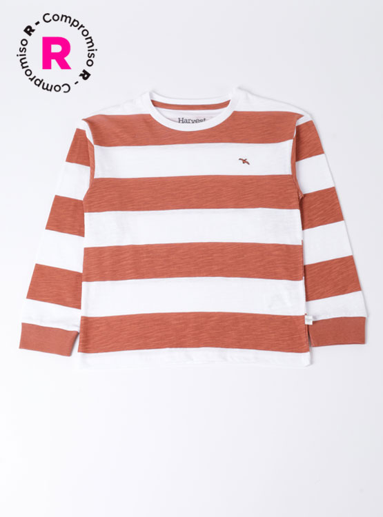 POLERA MANGA LARGA NIÑO HARVEST - 1