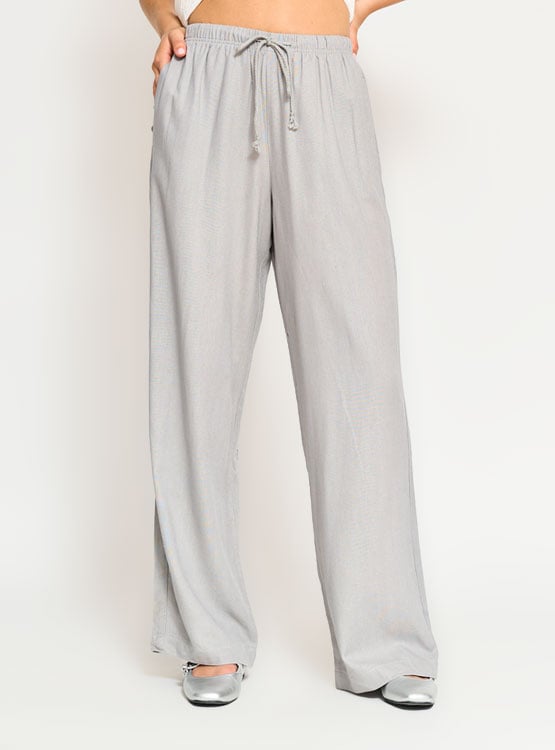 PANTALÓN LINO REGULAR MUJER INDEX - 2
